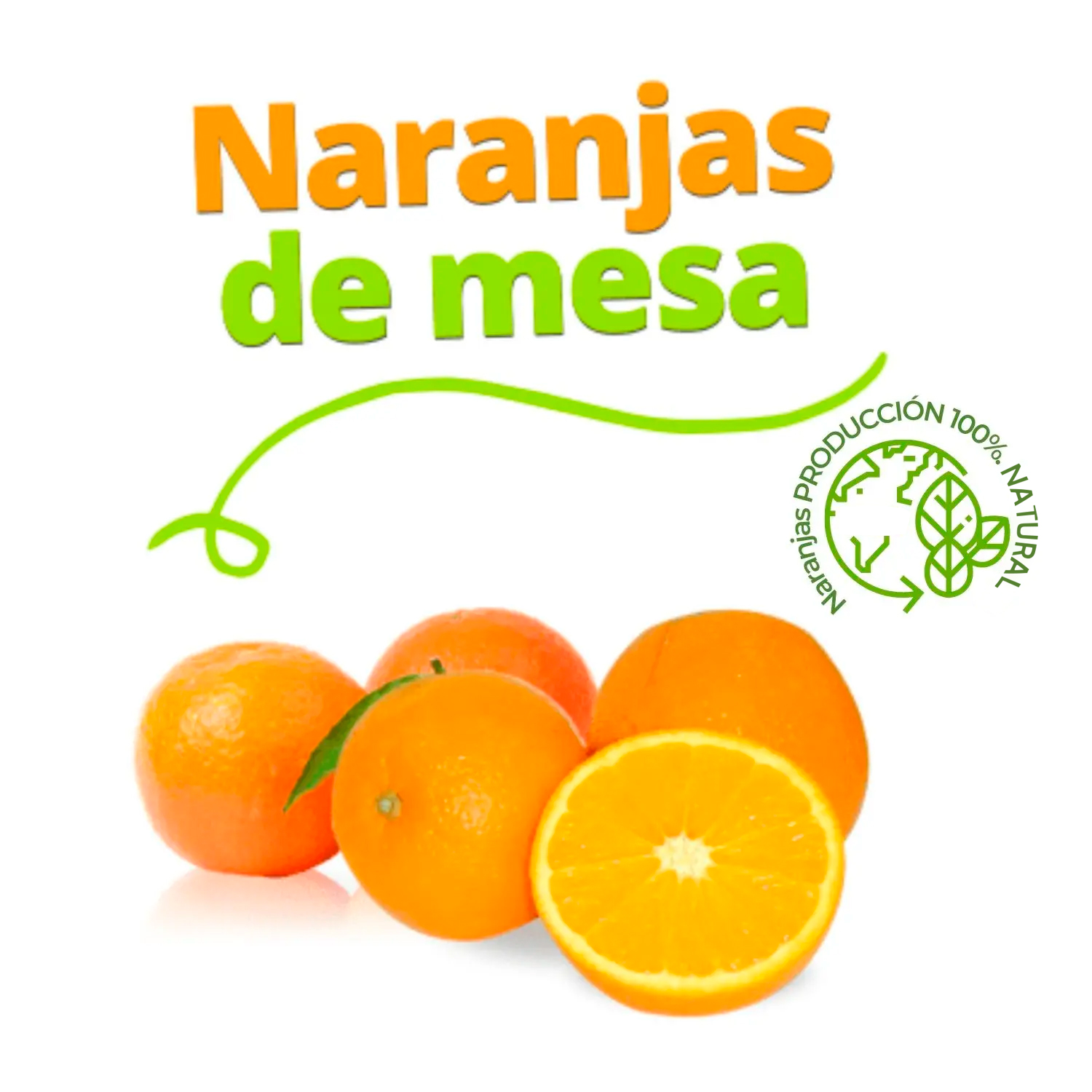 Naranjas naturales de mesa + Mandarinas valencianas - Imagen 2
